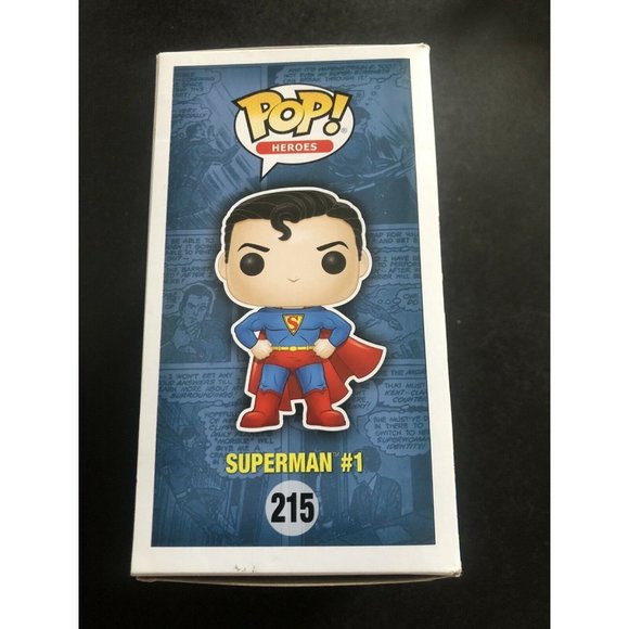 Funko DC POP! Superman #1 Exclusive Vinyl Figure #215 - Picture 3 of 6